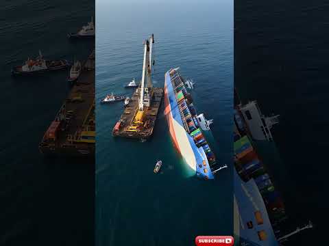 Maritime Disaster: Cargo Ship Tilt Rescue Ongoing #MaritimeRescue, #CargoShipAccident