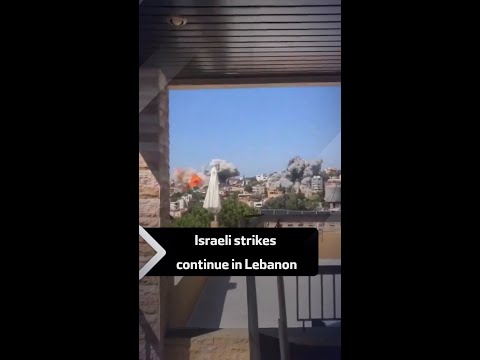 Israeli strikes continue in Lebanon