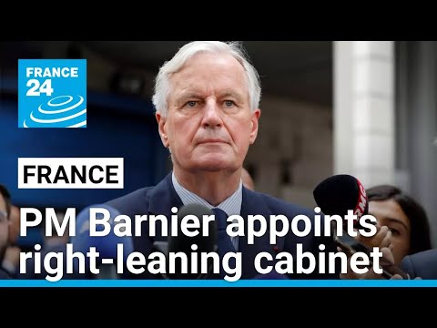 French government reshuffle: PM Barnier appoints right-leaning cabinet • FRANCE 24 English