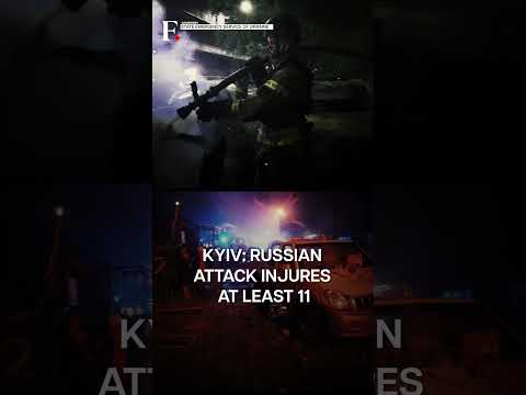 Ukraine: Russian Drone Attack In Kyiv Injures 11, Triggers Fires | Subscribe to Firstpost | N18G