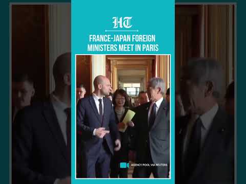 French and Japanese Foreign Ministers Hold Key Diplomatic Talks in Paris