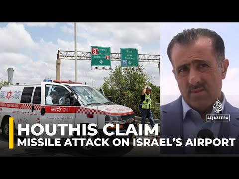 Yemen’s Houthi rebels claim missile attack on Israel’s Ben Gurion Airport