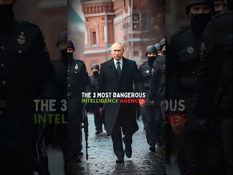 Top 3 Most Dangerous Intelligence Agencies: Secrets Exposed! #cia #mossad #kgb #shorts