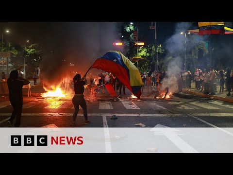 Venezuelan opposition figure faces arrest warrant | BBC News
