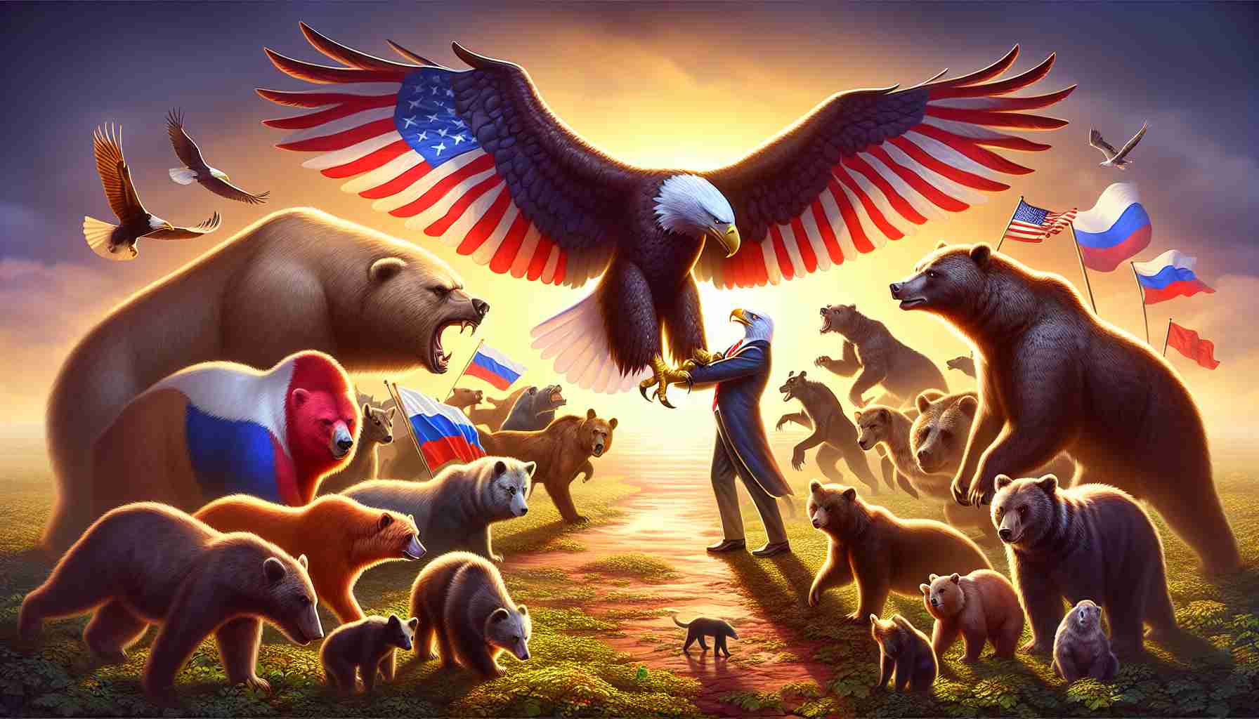 Shocking Revealed Alliances! The U.S. Rises Against Russia