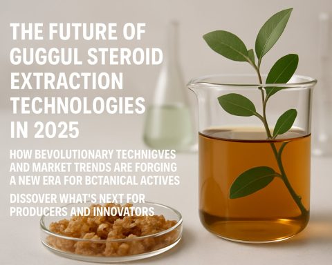The Future of Guggul Steroid Extraction Technologies in 2025: How Revolutionary Techniques and Market Trends Are Forging a New Era for Botanical Actives. Discover What’s Next for Producers and Innovators. The Future of Guggul Steroid Extraction Technologies in 2025: How Revolutionary Techniques and Market Trends Are Forging a New Era for Botanical Actives. Discover What’s Next for Producers and Innovators.
